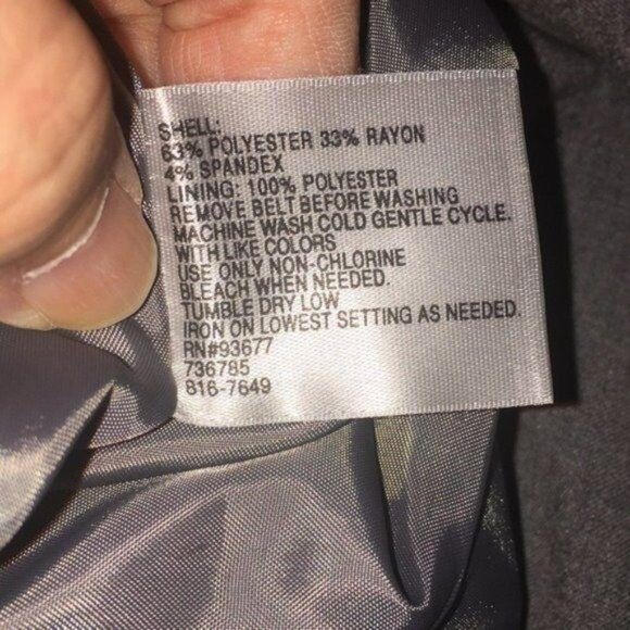 Worthington Women's 6 Pencil Skirt Gray - Picture 4 of 4